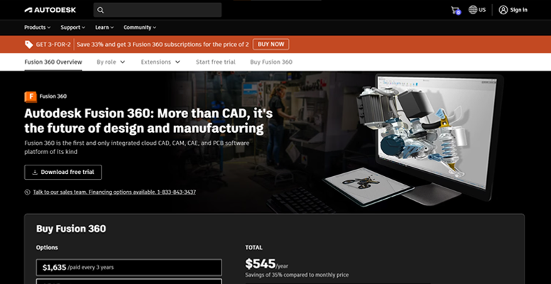 Autodesk Fusion 360 CAD