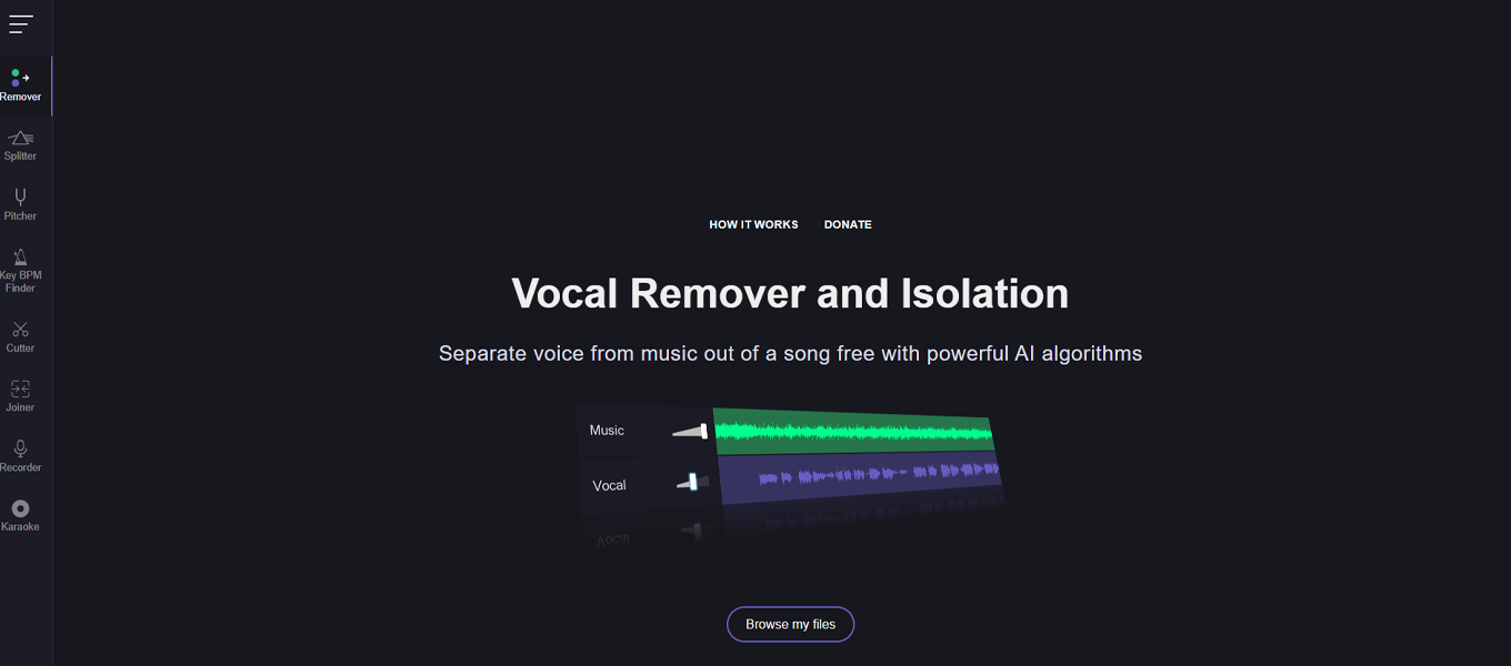 Vocal Remover and Isolation