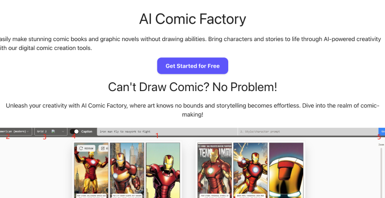 AI Comic Factory