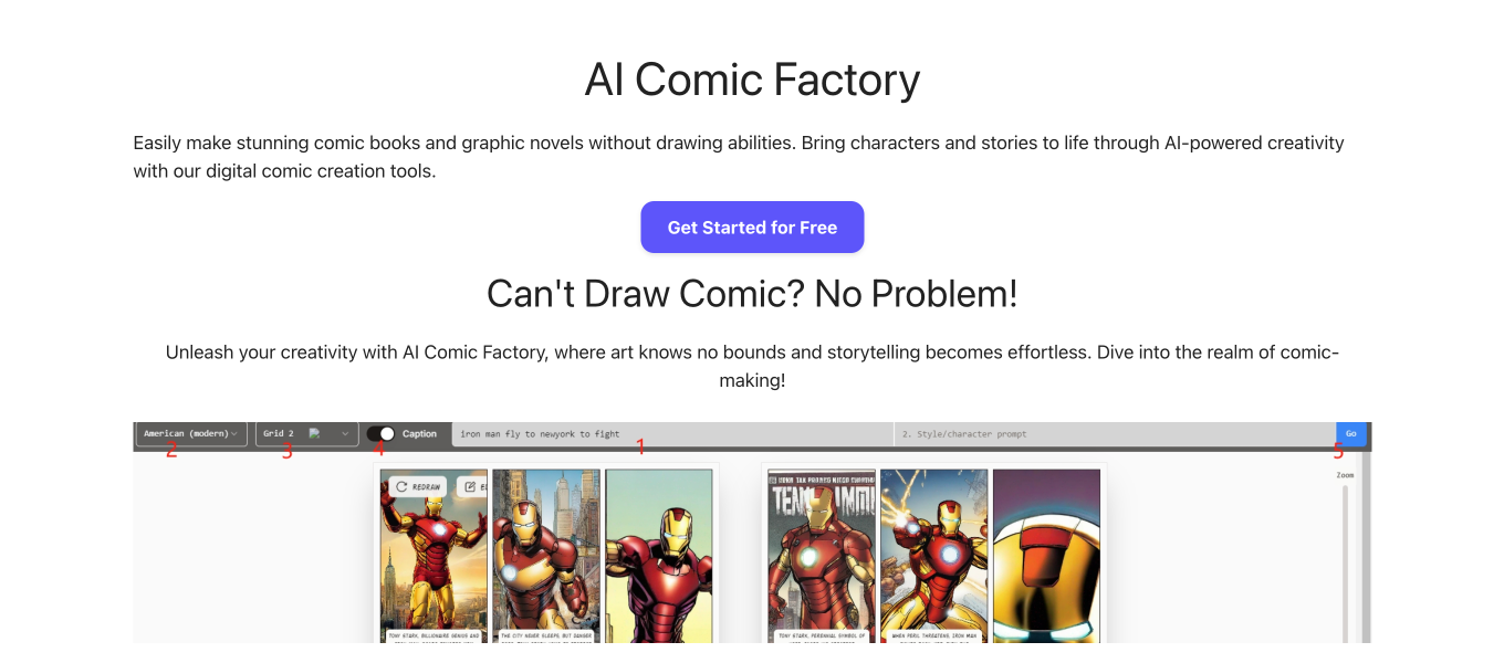 AI Comic Factory